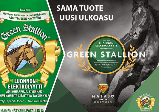 Green Stallion Luonnon Elektrolyytti 2,5kg