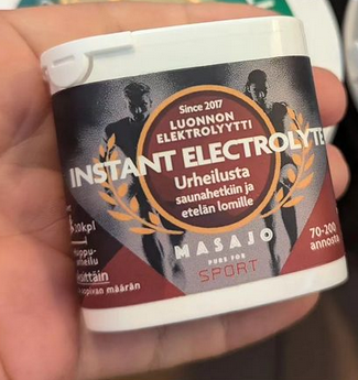 Instant elektrolyytti 35g